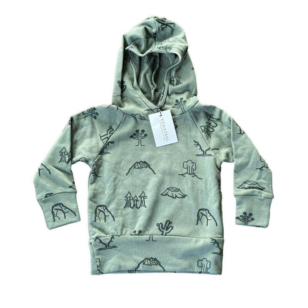 NWT Gus + Steel Fern National Parks Hoodie 2T